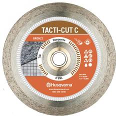 Husqvarna Brush Cutter Blade Husqvarna Tacti-Cut Dri Disc 4-1/2 D X 7/8 Continuous Rim Diamond