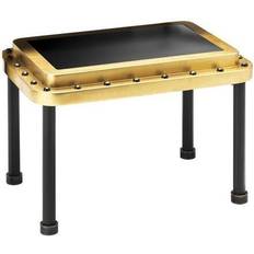 Authentic Models MF170GL ACE Side Table Black & Gold Leaf Small