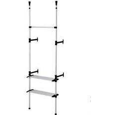 2 tier clothing rack Ore International Simple Modern 2-Tier Clothes Rack