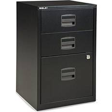 Bisley 14-13/16"D Vertical 3-Drawer Under-Desk Storage Cabinet