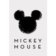 Plakate & Poster Komar Wandbild Minnie Mouse Silhouette 50 50x70cm
