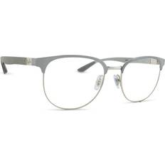 Ray-Ban Men Glasses Ray-Ban Rb8422 Grey On Silver Clear Lenses Polarized 54-19 Grey On Silver 54-19