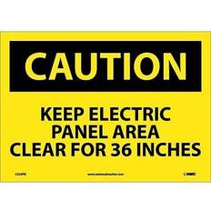 Workplace Signs NMC Signs C533Pb Caution Keep Electrical Sign