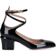 Valentino Slippers & Sandals Valentino Tan Go - Black