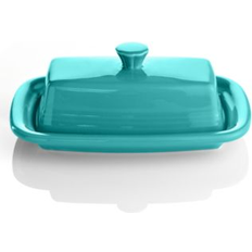 Fiesta Laughlin Turquoise Intro 1986 Extra 1/4 Butter Dish