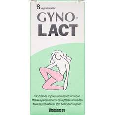 Kløe Reseptfrie legemidler Gynolact 8 st Vagitorier