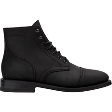 Men Ankle Boots Thursday Boots Captain - Black Matte
