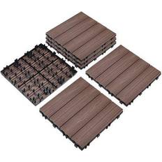 Design House Square Deck Tiles 6 Pack Russet Canyon