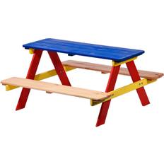 Blau Möbel-Sets Dobar Sitzbank Tisch mehrfarbig 85 90