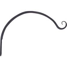 Panacea Indoor Plant Stands Panacea 7 In. Powder-Coated Curved Wrought Plant Bracket