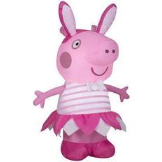 Inflatable Toys Gemmy Airblown Peppa Pig in Easter Outfit Inflatable, Small