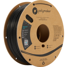 Polymaker Glitter PLA Filament 1.75mm Galaxy Black Filament, 1kg Balck Marble PLA 1.75 Cardboard Spool PLA Black Glitter Filament, Print with Most 3D Printers Using 3D Filaments