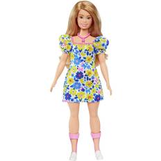 Barbie Dukker & dukkehus Barbie Fashionista Doll Floral Babydoll Dress