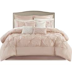Textiles Madison Park Essentials Bed Linen Pink, Purple, Gray, Beige (264.2x233.7)