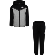 Other Sets Children's Clothing Nike Kid's Sportswear Tech Fleece Jacket & Pants Set - Dark Grey Heather/Black (86H052-G0E)