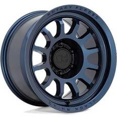 Blue Car Rims Black Rhino Rapid Wheel, 17x9 with 6 on 135 Bolt Pattern - Midnight Blue 1790RPD126135U87A