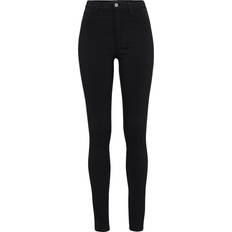 Pieces Dame Bukser & Shorts Pieces High Waist Skinny Fit Jeggings - Black