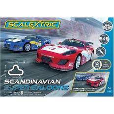 Startsett Scalextric Scandinavian Super Saloons Race Track Set C1425PF
