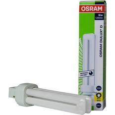 G24d-2 Lyskilder Osram Dulux D Fluorescent Lamps 18W G24d-2