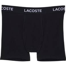 Lacoste Underwear Lacoste Menâs 5-Pack Logo Waist Boxers Black