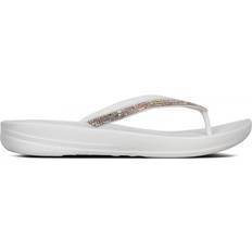 Fitflop Pantoffeln & Hausschuhe Fitflop Iqushion Sparkle W - Urban White