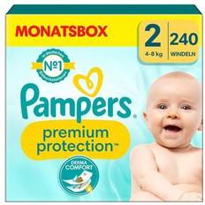 Pampers Kinder- & Babyzubehör Pampers Premium Protection Size 2 4-8kg 240pcs