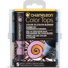 Chameleon Arts & Crafts Chameleon 5 Color Tops Pastel Tones Set