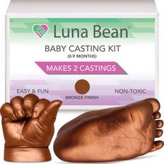  Luna Bean Baby Keepsake Hand Casting Kit - Plaster
