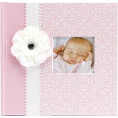 Vienrose Baby Photo Album Self Adhesive Memory Book 4x6 Magnetic Scrapbook  Kit with Clean-Touch Ink Pad Handprint Footprint and A Metallic Pen for