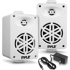 Bluetooth On-Wall Speakers Pyle Bluetooth Pair 200 Dual 3.5”