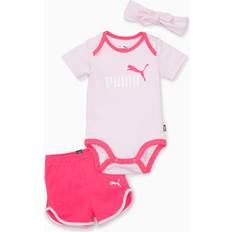 Rosa Sonstige Sets Puma Minicats Newborn Set Mit Schleife Baby 62 pearl pink