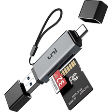 Micro sd card reader Uni Sd card reader, usb 3.0/usb c supports sd/micro