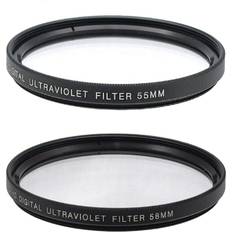 Nikon d3500 55mm and 58mm multi-coated uv protective filter for nikon d3500 d5600 d3400