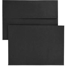 Juvale 100 Pack A7 Brown Envelopes for 5x7 Cards, Wedding Invitations,  Birthday, Graduation, Self-Adhesive Flap for Mailing, 5.25 x 7.25 in