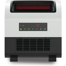 Black Fireplaces LifeSmart Slimline Infrared Wall-Mountable Heater with UV Light