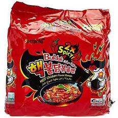 Samyang noodles Samyang bulldark spicy chicken roasted noodles, 4.93
