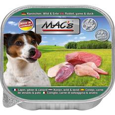 MAC's Dog Kaninchen, Wild & Ente Hundenassfutter