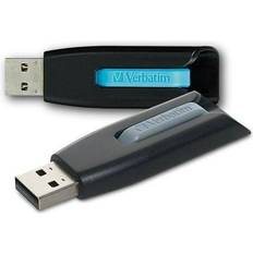 128 GB USB Flash Drives Verbatim 128gb store 'n' go v3 2-pack usb 3.0 flash drive