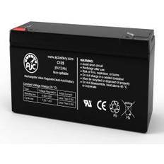 AJC Batteries & Chargers AJC Mighty max ml12-6f2 6v 12ah sealed lead acid replacement battery