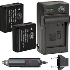 Lumix g100 Bm 2-pack of dmw-blg10 batteries and charger for panasonic lumix dc-g100, dc
