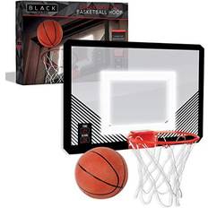 Mini indoor basketball hoop Black Series Basketball Hoop LightUp Pro 18"