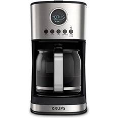 KRUPS 12-Cup Savoy Programmable Black Thermal Coffee Maker ET351050 ET351050