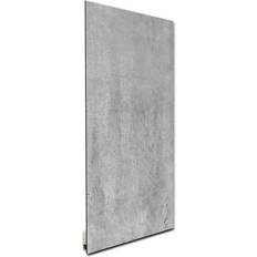 Gray Panel Radiators Heat Storm Radiant Frozen Concrete, Mirror