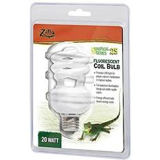 Dimmable Fluorescent Lamps Zilla Fluorescent Coil Bulb Tropical 20 Watts