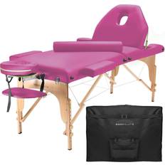 Saloniture 13 x 6 x 3 Half Round Neck Massage Table Bolster Pillow Pad - Pink