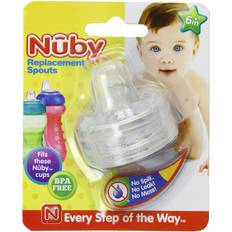 Nuby Baby Bottles & Tableware Nuby 2-Pack Replacement Silicone Spouts for Select Cups