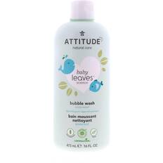 Attitude Baby Skin Attitude natural baby bubble wash hypoallergenic almond milk nighttime 16 fl oz