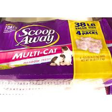 Cats Pets Scoop away multi-cat, scented litter bag 20L