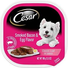 Cesar Soft Wet Dog Food Classic Loaf Bacon & Egg Flavor, 24