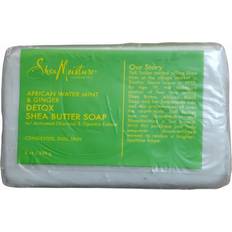 Shea Moisture Detox Butter Bar Soap with Charcoal & Opuntia African Water Mint Ginger Ounces